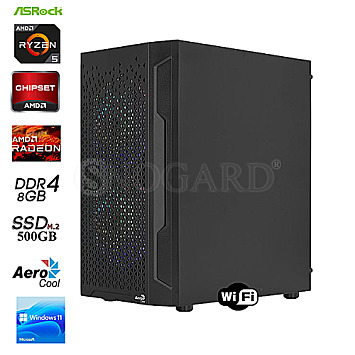 GamingLine R5-5500-M2-RX6500XT RGB WiFi