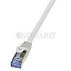 LogiLink CQ3012S PrimeLine Patchkabel S/FTP CAT6a 25cm grau