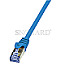 LogiLink CQ3016S PrimeLine Patchkabel S/FTP CAT6a 25cm blau