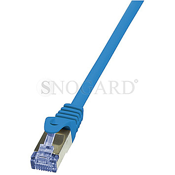 LogiLink CQ3066S PrimeLine Patchkabel S/FTP CAT6a 3m blau