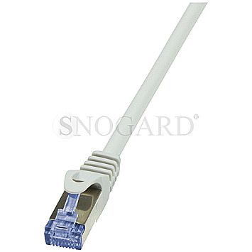 LogiLink CQ3072S PrimeLine Patchkabel S/FTP CAT6a 5m grau