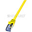 LogiLink CQ3077S PrimeLine Patchkabel S/FTP CAT6a 5m gelb