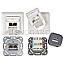 EFB Datendose CAT6 250MHz oben/unten Unterputz 2xRJ45 RAL9010