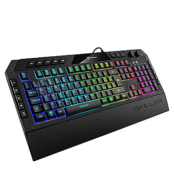 Sharkoon Skiller SGK5 Rubber Dome USB IT italienisches Layout