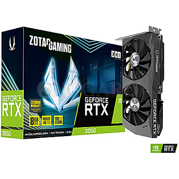 8GB Zotac ZT-A30500K-10M Gaming GeForce RTX3050 Eco