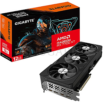 12GB Gigabyte GV-R77XTGAMING OC-12GD Radeon RX7700XT Gaming OC 12G