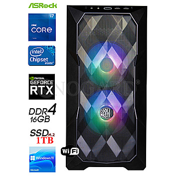 GamingLine i7-12700KF-M2-RTX4060 OC WiFi