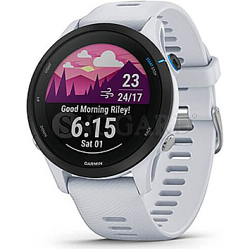 Garmin 010-02641-31 Forerunner 255 Music whitestone