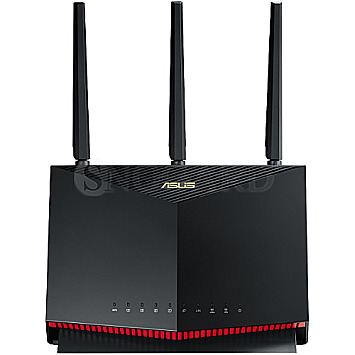 ASUS RT-AX86U Pro AX5700 AiMesh Router schwarz/rot
