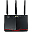 ASUS RT-AX86U Pro AX5700 AiMesh Router schwarz/rot