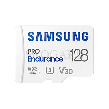 128GB Samsung PRO Endurance R100/W40 microSDXC UHS-I U3 Class 10 Kit