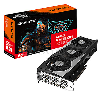 8GB Gigabyte GV-R76GAMING OC-8GD Radeon RX7600 Gaming OC 8G