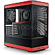Hyte CS-HYTE-Y40-BR Y40 Tempered Glass Black & Red Edition