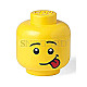 Room Copenhagen 40320806 LEGO Aufbewahrungskopf Silly Large gelb