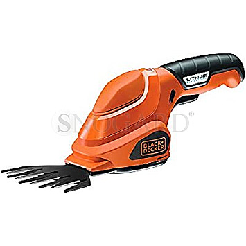 Black & Decker GSL200 Akku Grasschere + 3.6V Akku 1.3Ah orange/schwarz