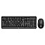 Philips SPT6307BL Compact Wireless Keyboard Mouse Combo QWERTY schwarz