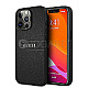 Guess GUHCP13XPSASBBK Hard Cover Saffiano Strap Black for iPhone 13 Pro Max