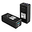 Lindy 42707 USB 3.1 / 3.0 LWL/Fibre Optic Extender 400m schwarz