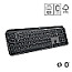 Logitech MX Keys S Graphite Bluetooth schwarz US QWERTY Layout