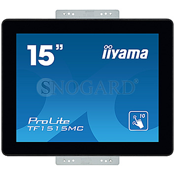 38.1cm (15") Iiyama ProLite TF1515MC-B2 TN 60Hz Multi-Touch IP65