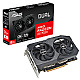 8GB ASUS DUAL-RX7600-O8G-V2 Dual Radeon RX7600 OC V2