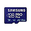 128GB Samsung PRO Plus R160/W120 microSDXC UHS-I U3 A2 Class 10 USB-Kit