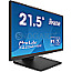 54.6cm (21.5") Iiyama ProLite T2252MSC-B2 IPS Full-HD Touch Lautsprecher