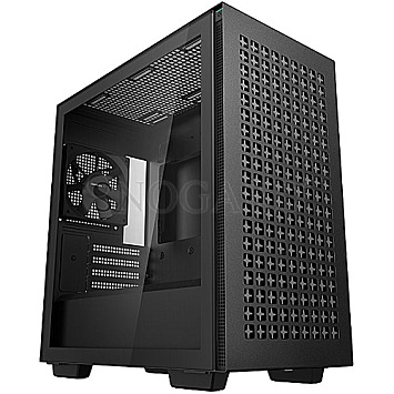 DeepCool R-CH370-BKNAM1-G-1 CH370 ARGB Mini Tower Window Black Edition