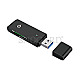 Conceptronic BIAN02B Dual Slot SD-Cardreader USB 3.0 schwarz