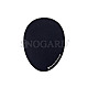 BakkerElkhuizen BNEEMP The Egg Ergo Mauspad 230x300mm schwarz