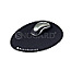 BakkerElkhuizen BNEEMP The Egg Ergo Mauspad 230x300mm schwarz