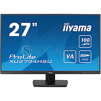 68.6cm (27") Iiyama ProLite XU2794HSU-B6 VA Full-HD 100Hz Lautsprecher