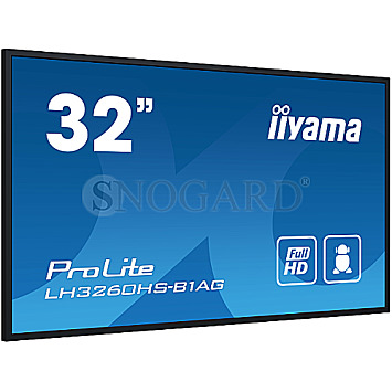 80cm (31.5") Iiyama LH3260HS-B1AG ELED Full-HD Mediaplayer WiFi Android