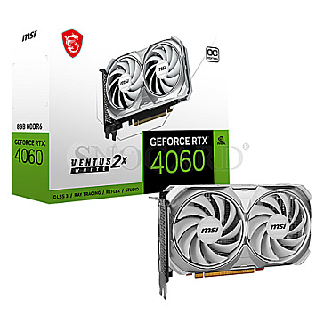 8GB MSI V516-030R GeForce RTX4060 Ventus 2X White 8G OC