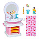 Zapf 832707 Baby Born Creation Bath Puppen Handwaschbecken pink
