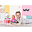Zapf 832707 Baby Born Creation Bath Puppen Handwaschbecken pink