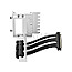 Fractal Design FD-A-FLX2-002 Flex 2 Riser Card Cable Flachband 19.5cm schwarz