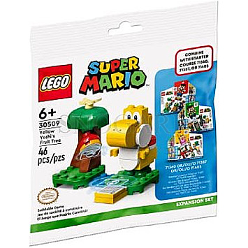 LEGO 30509 Super Mario Obstbaum des gelben Yoshi (Erweiterungsset)