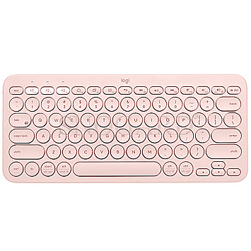 Logitech K380 Multi-Device Mini Bluetooth Keyboard rose