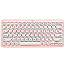 Logitech K380 Multi-Device Mini Bluetooth Keyboard rose