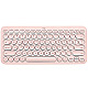 Logitech K380 Multi-Device Mini Bluetooth Keyboard rose