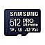 512GB Samsung PRO Ultimate R200/W130 microSDXC UHS-I U3 A2 Class 10 V30 Kit