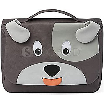 Affenzahn AFZ-CAR-001-026 Hund Schultasche / Kindergartentasche grau