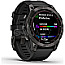 Garmin 010-02540-21 Fenix 7 Sapphire Solar silber/schwarz