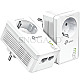 TP-Link TL-PA7027P KIT Powerline AV1000 Passthrough Starter Kit 2er Pack