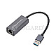 Conceptronic ABBY08G USB 3.0 -> RJ45 10/100/1000 LAN Adapter 15cm grau