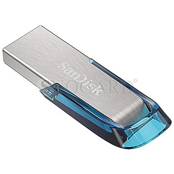 64GB SanDisk SDCZ73-064G-G46B Ultra Flair USB 3.0 blau/silber