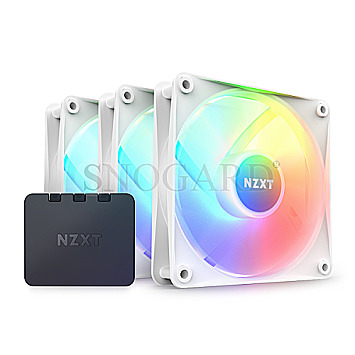 NZXT RF-C12TF-W1 F Series F120 RGB Core Triple Pack Matte White 120mm 3er Pack