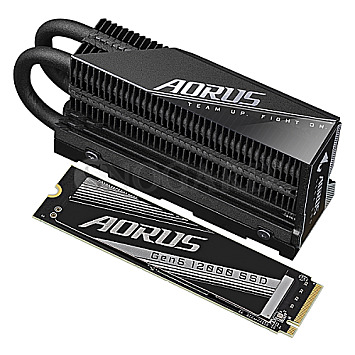 1TB Gigabyte AG512K1TB AORUS Gen5 12000 SSD M.2 2280 PCIe 5.0 x4