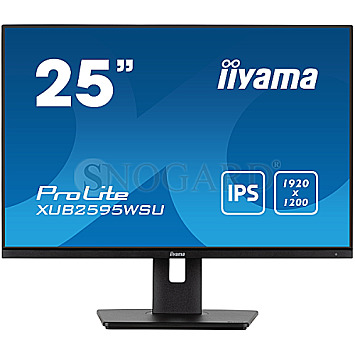 63.5cm (25") Iiyama ProLite XUB2595WSU-B5 IPS WUXGA Lautsprecher Pivot